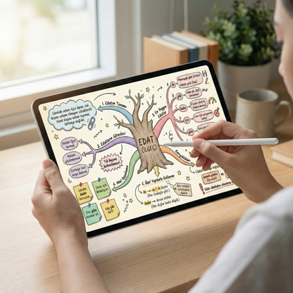 Zihin Haritaları İle TYT/KPSS/MSÜ Türkçe E-Kitap + Video Ders